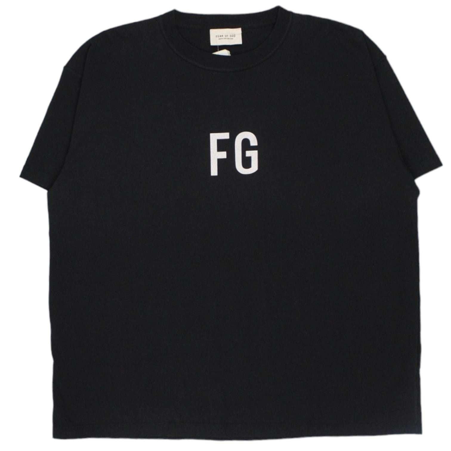 FEAR OF GOD FGblack T-shirt Fear Of God FG T-Shirt in Black FEAR OF GOD FGblack T-shirt Fear Of God FG T-Shirt in Black