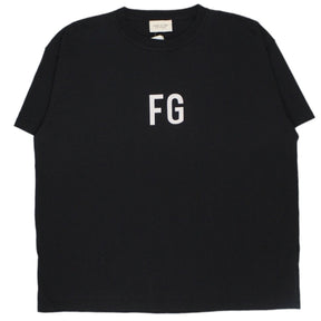 Fear Of God Black Logo T-Shirt