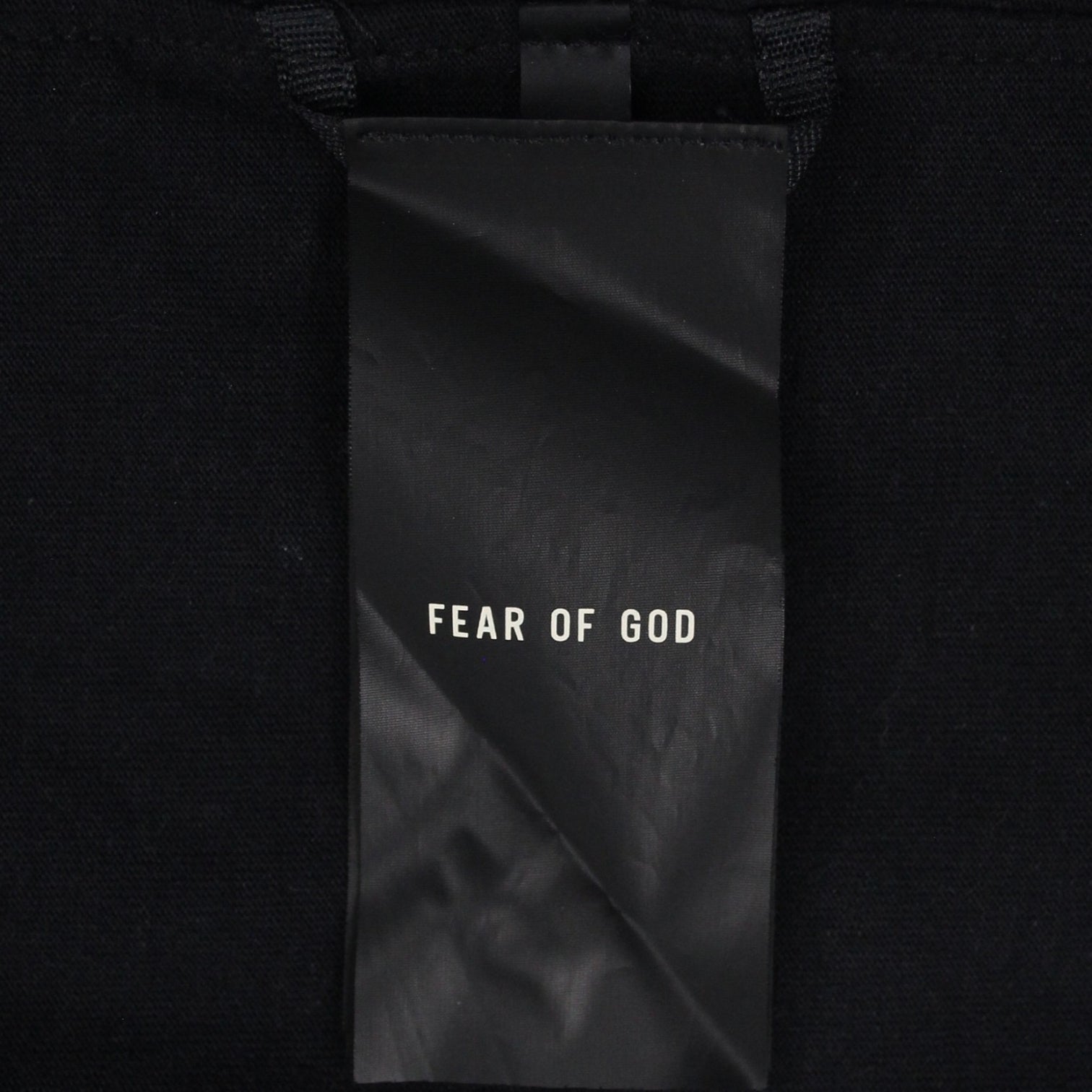 Fear Of God Black Logo T-Shirt