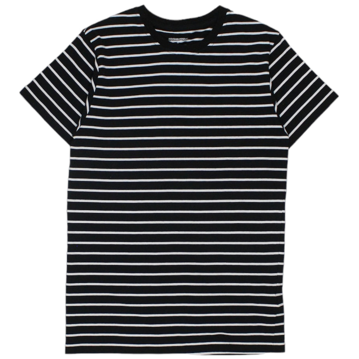 Neighbourhood Black/White Classic Border Tee