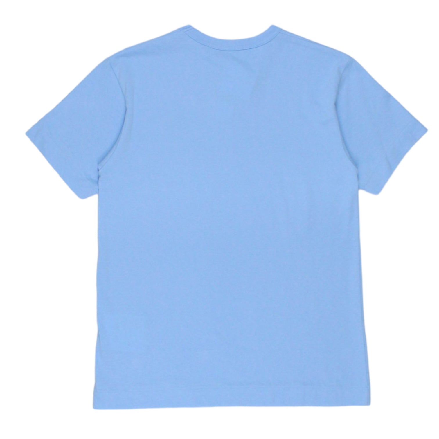 Comme Des Garcons Blue Play Red Heart Tee