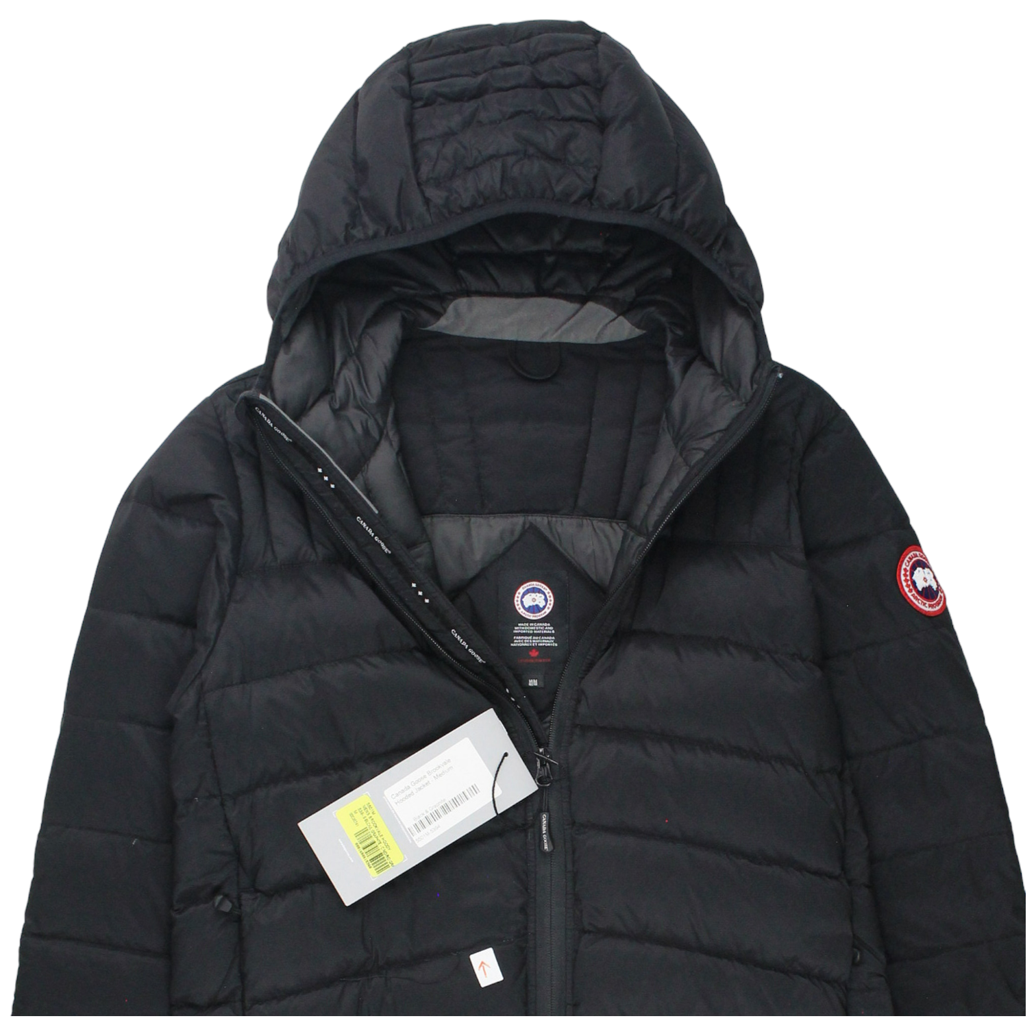 Canada Goose Black Hood Brookvale Shop from Crisis Online
