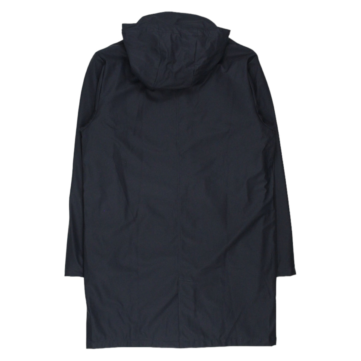 Rains Navy Quilted Thermal Parka
