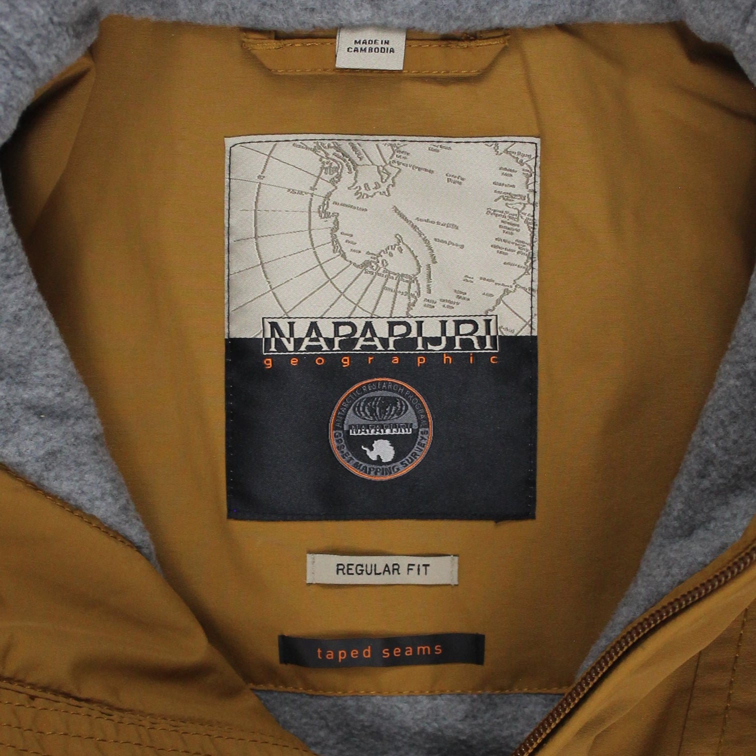 Napapijri Brown Rainforest Jacket