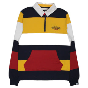 Billionaire Boys Club Yellow Striped Rugby Shirt