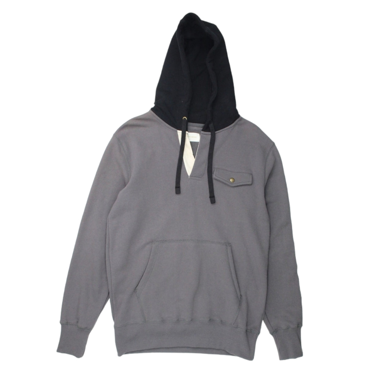 Aime Leon Dore Grey Terry Rugby Hoodie