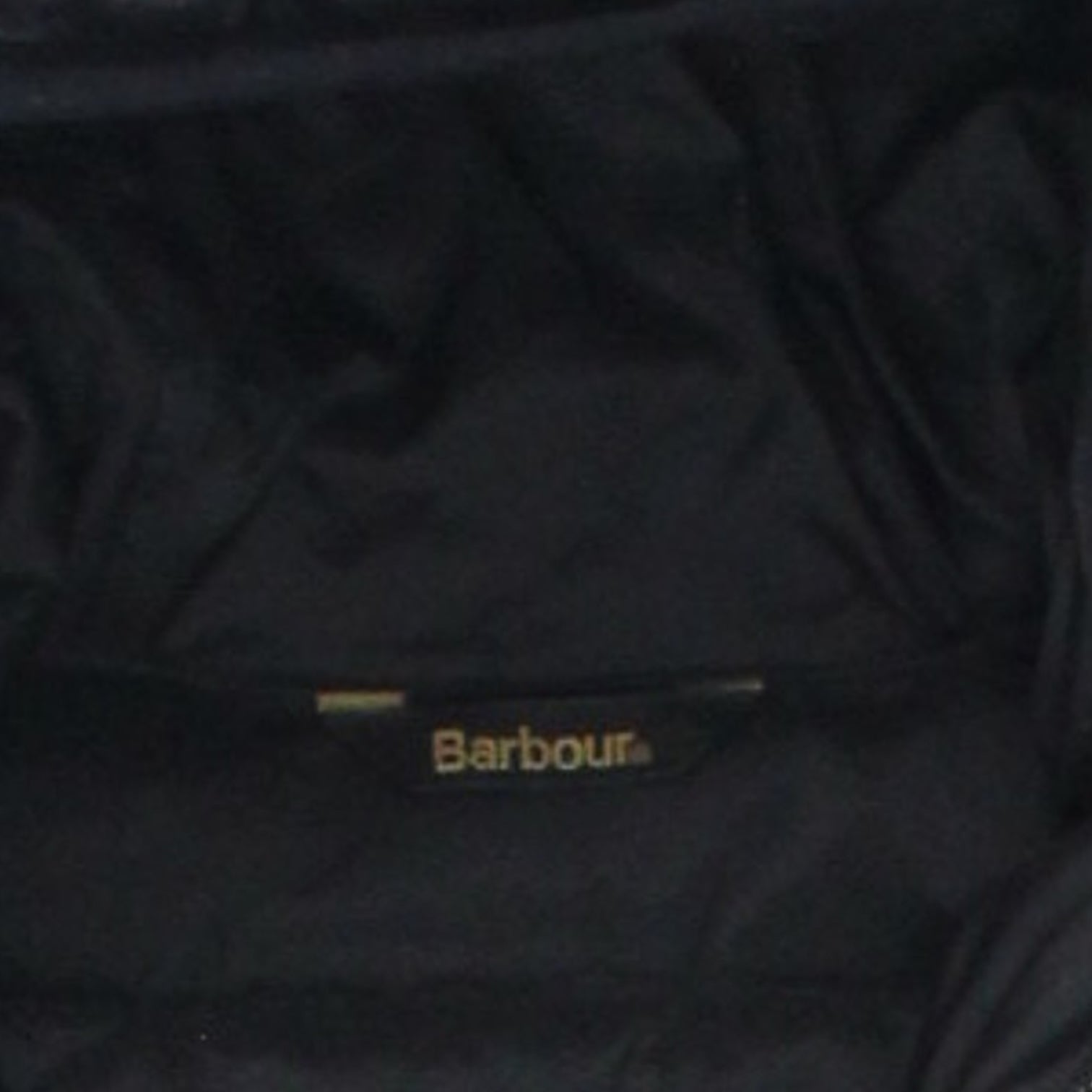 Barbour Black Ouston Hooded Padded Jacket