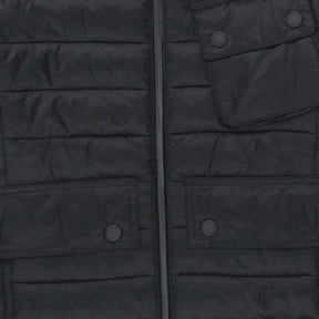 Barbour Black Ouston Hooded Padded Jacket