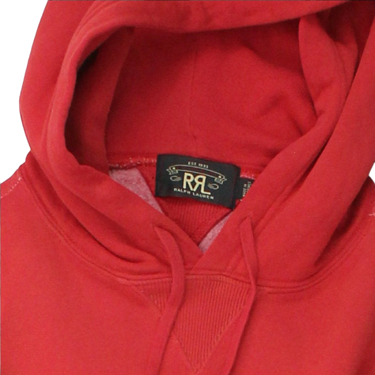 RRL Ralph Lauren Red Popover Hoody