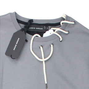 Craig Green Grey Laced Crew Sweatshirt
