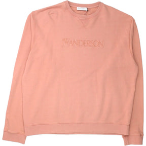 JWAnderson Dusty Rose Logo Sweatshirt