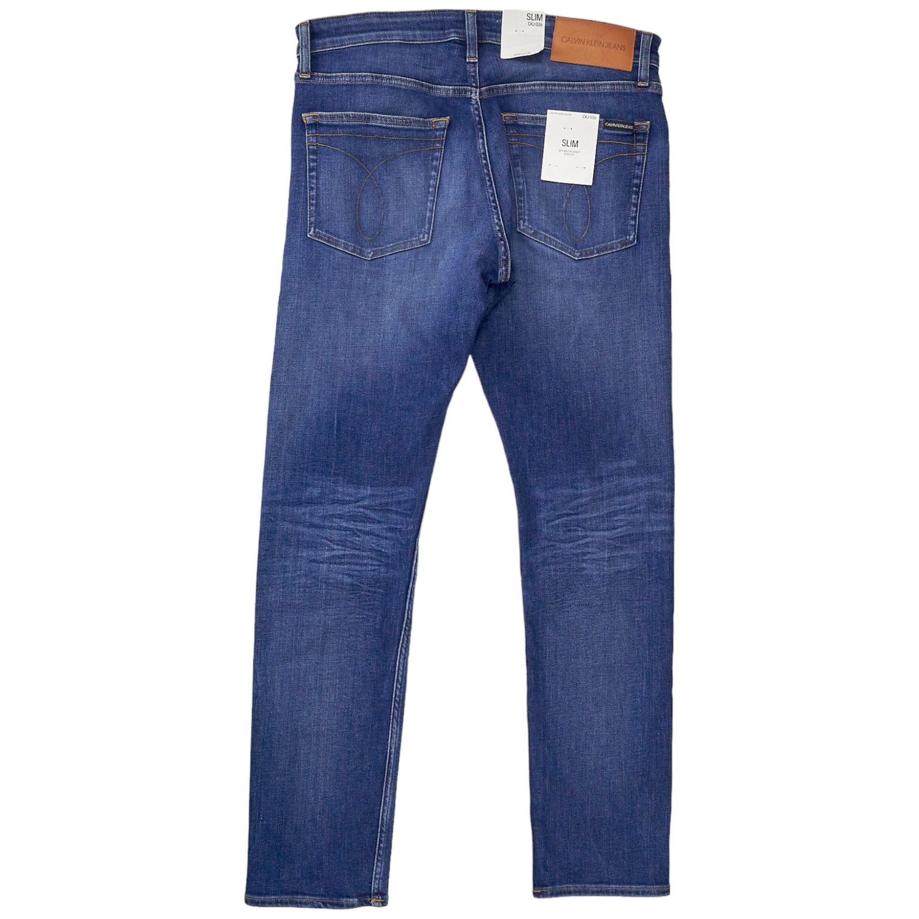 Calvin Klein Jeans Blue Slim Fit Jeans