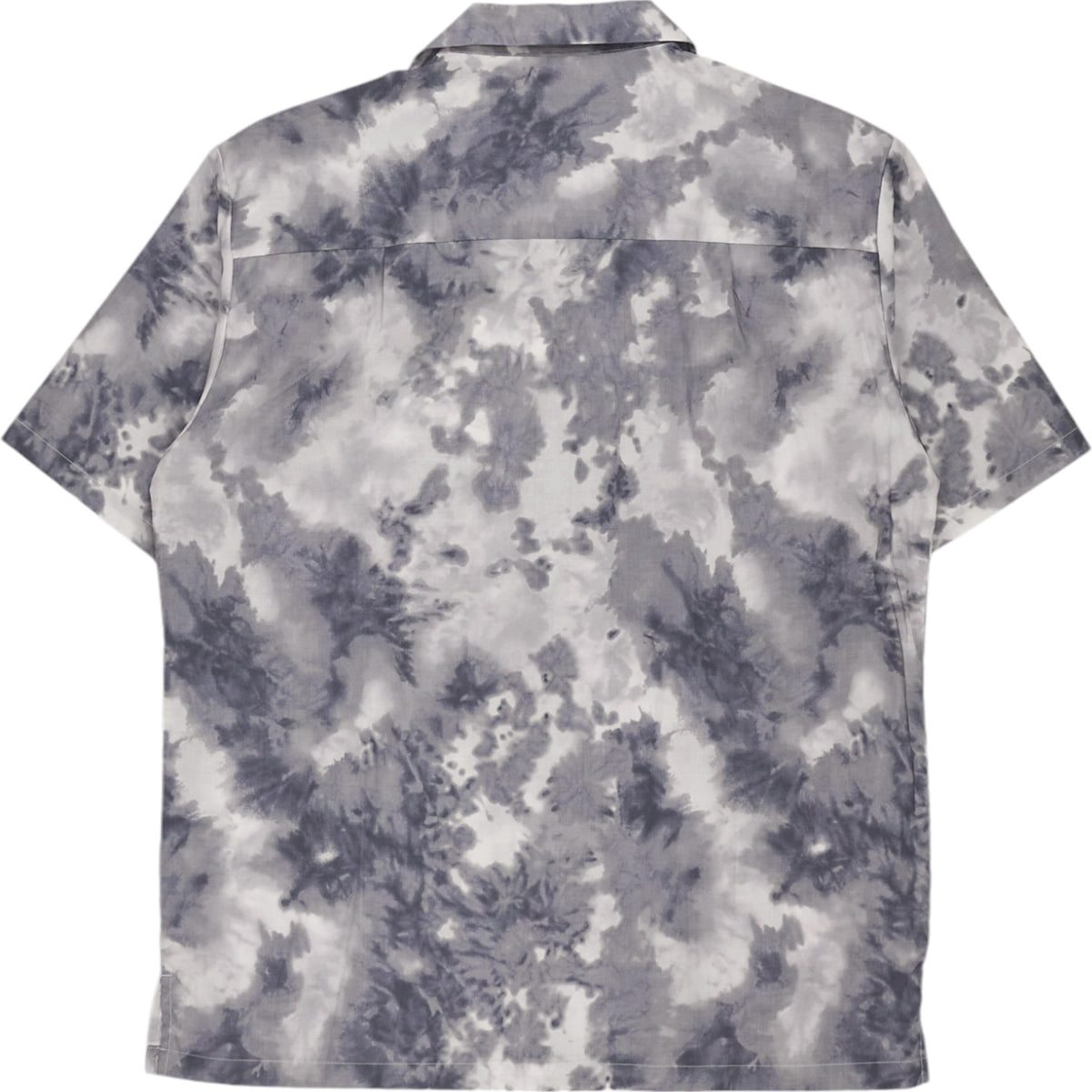 Vanquish Grey Tie Dye Open Collar Shirt