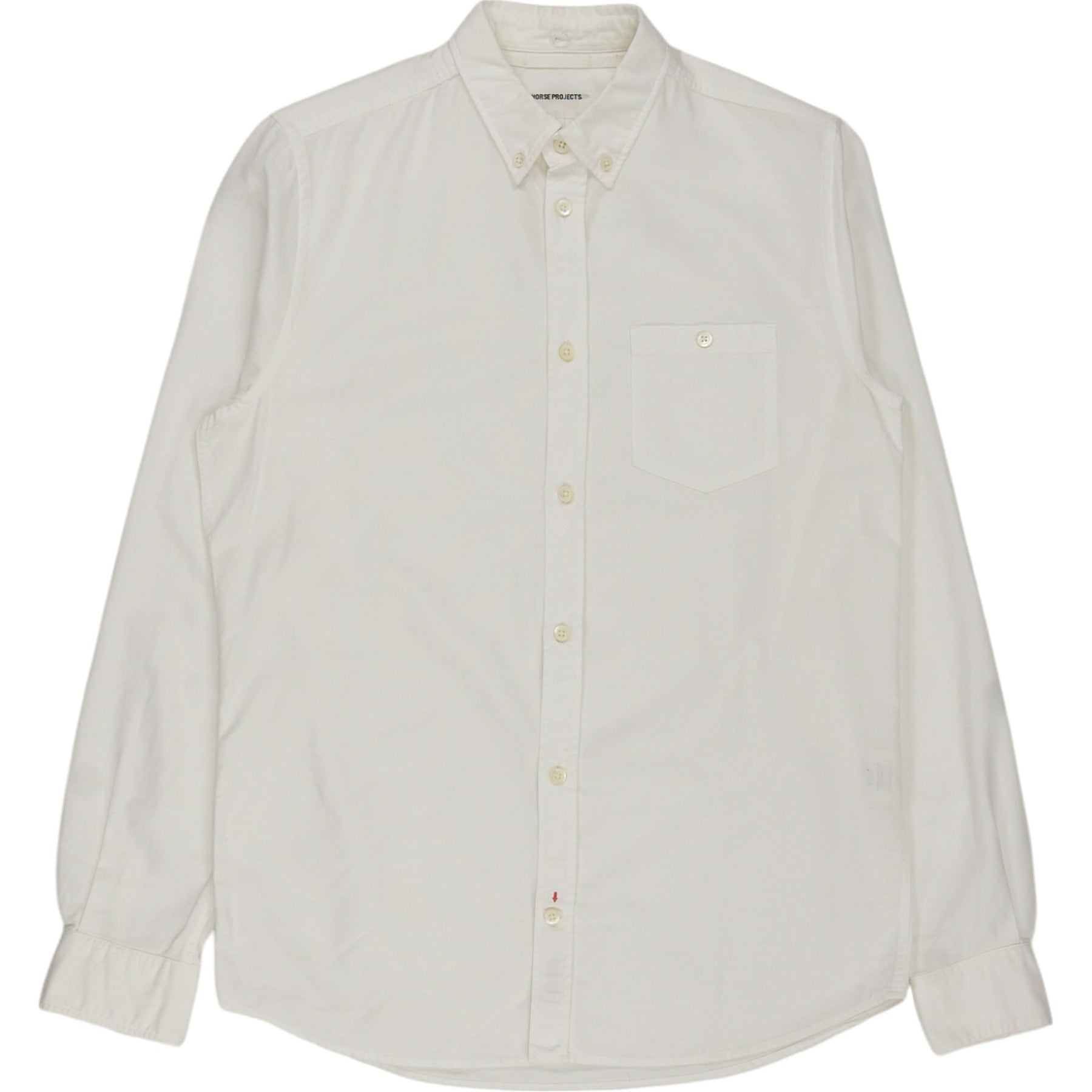 Norse Projects White Anton Oxford Shirt