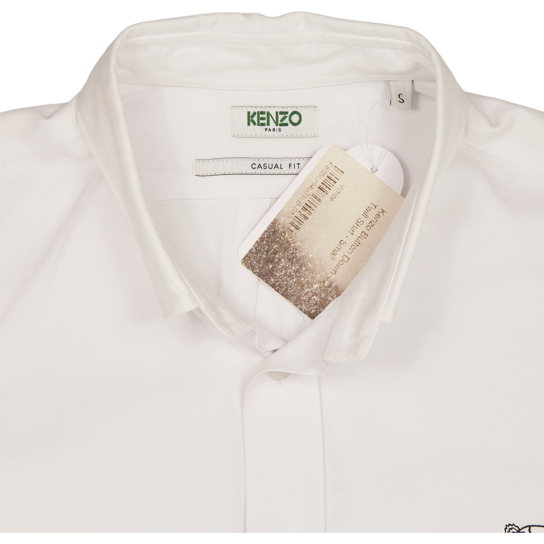 Kenzo White Tiger Oxford Shirt