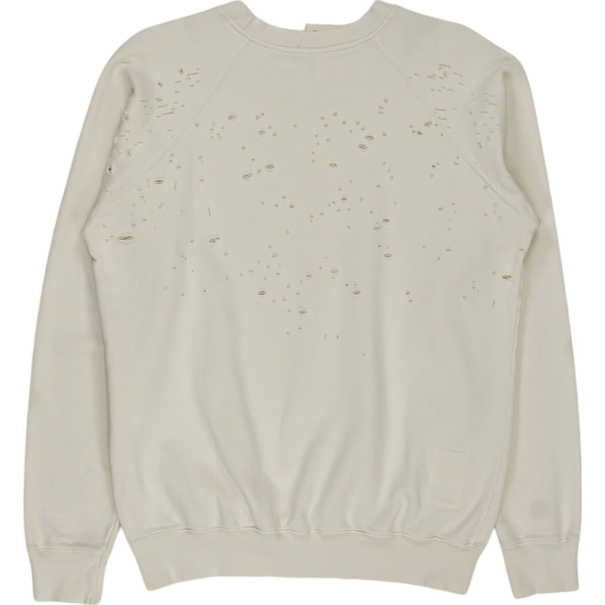 Satisfy Off White Cult Moth Eaten Crew Sweat