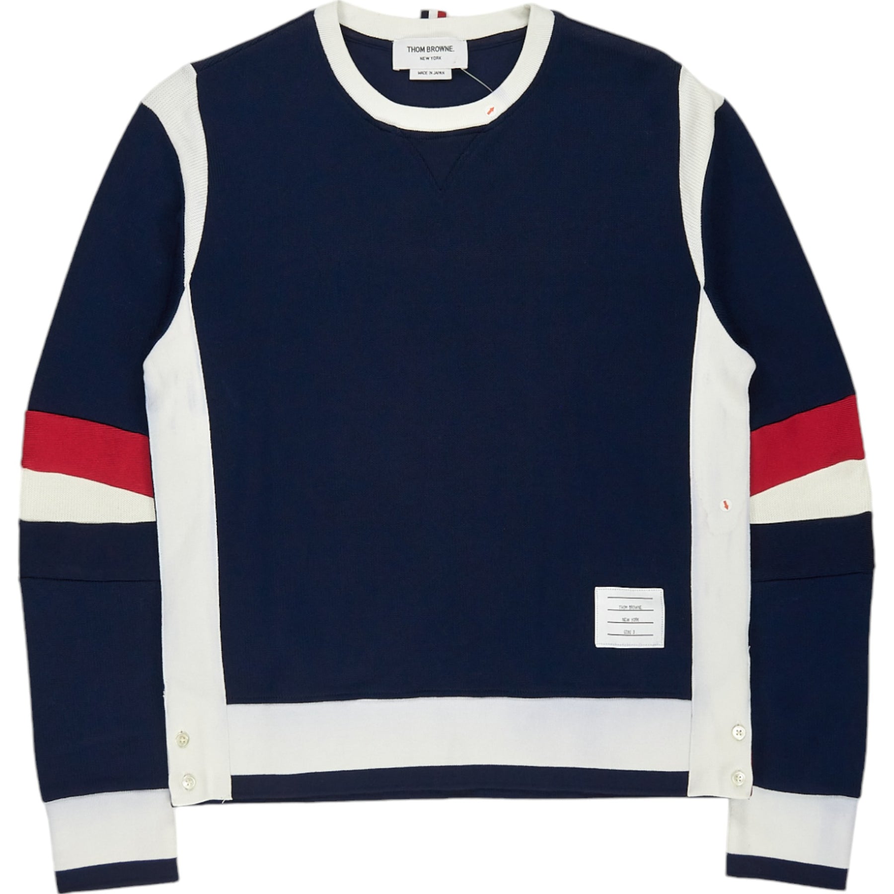 Thom Browne Navy Articulated Sweat