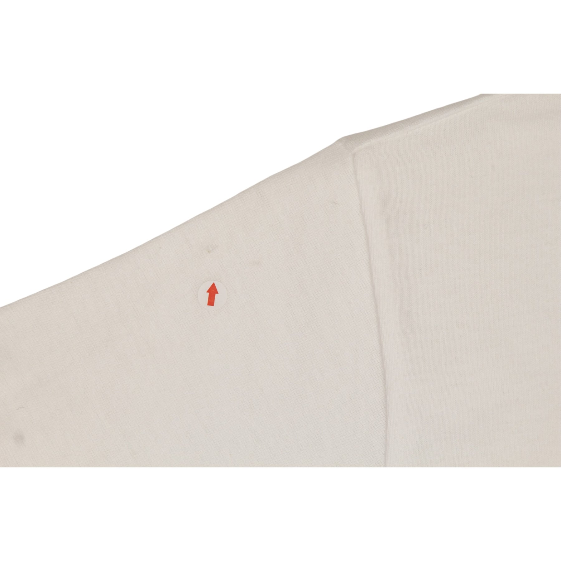 Comme Des Garcons White Play Gold Heart Tee