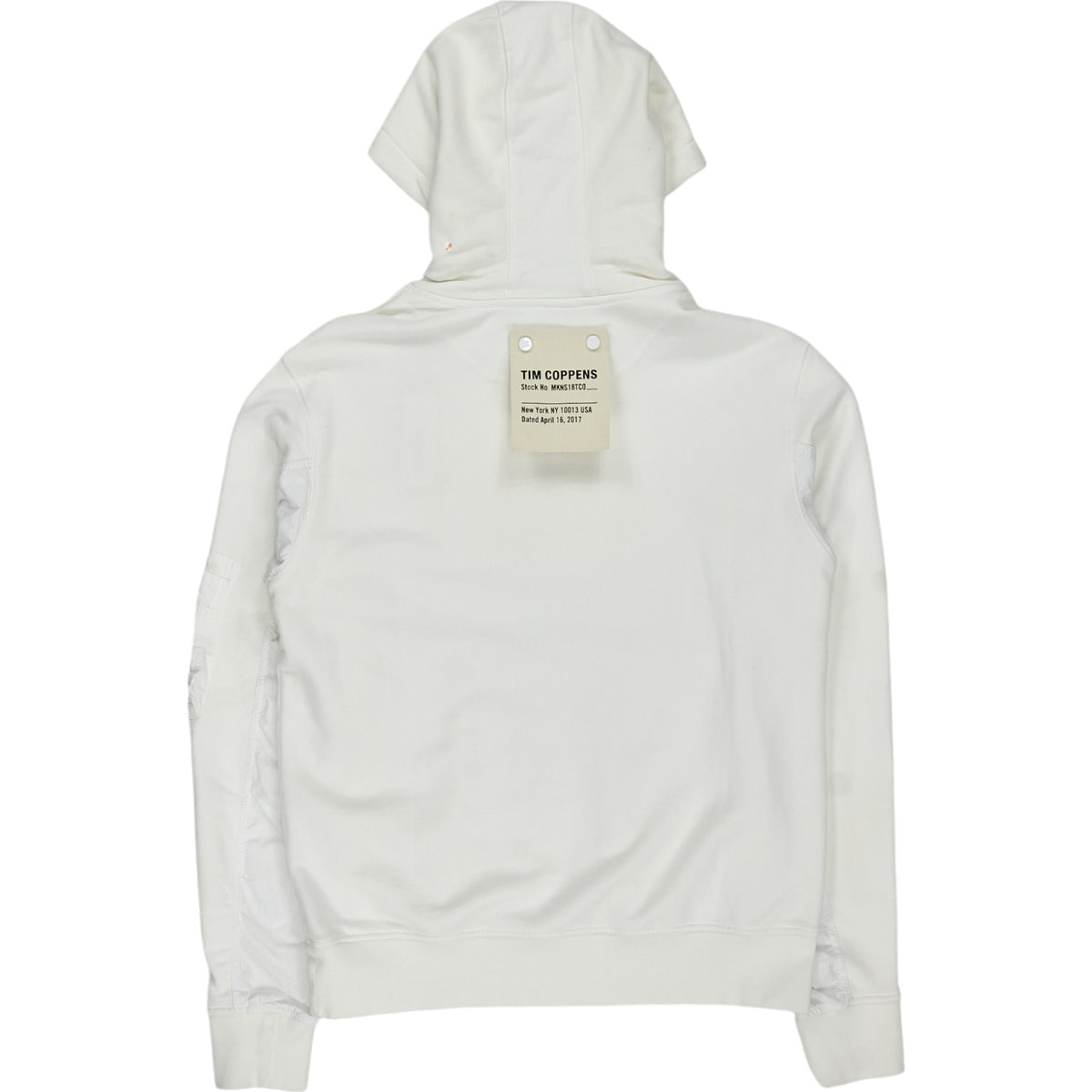 Tim Coppens White MA-1 Bomber Hoody