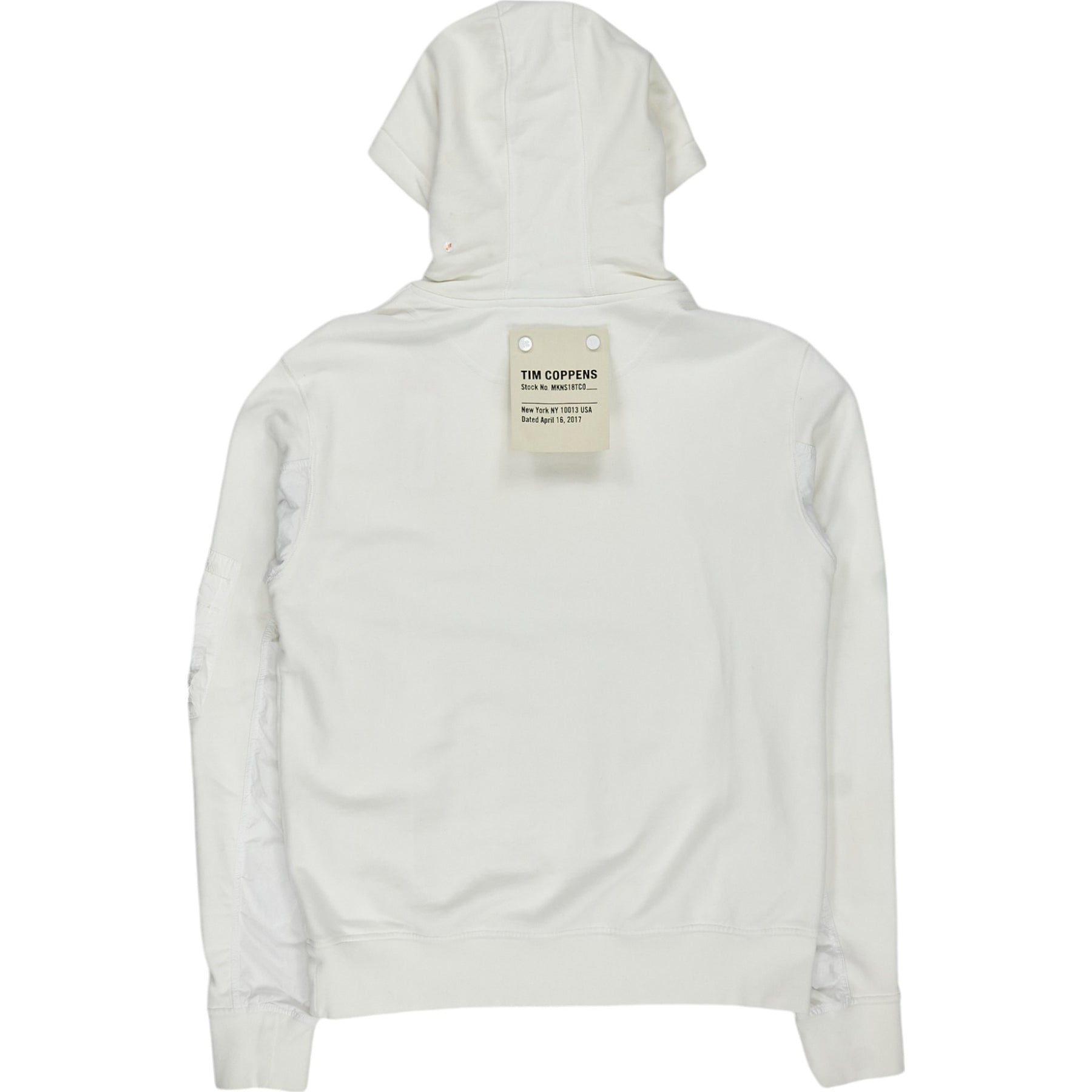 Tim Coppens White MA-1 Bomber Hoody