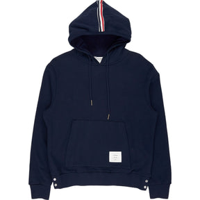 Thom Browne Navy Grosgrain Popover Hoody