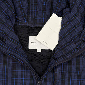 Adsum Navy/Blue Plaid Windcheater