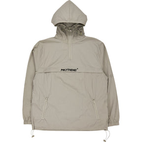 Polythene Grey Optics Half Zip Windbreaker