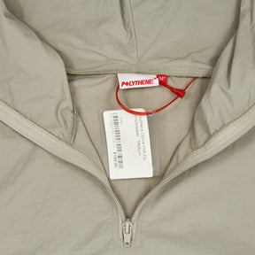 Polythene Grey Optics Half Zip Windbreaker