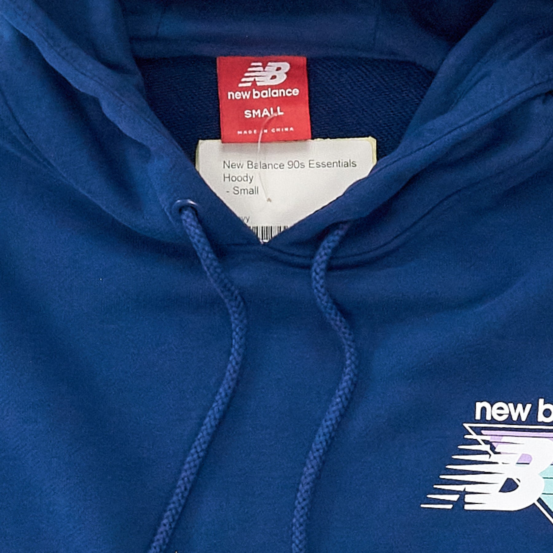 New Balance Blue 90's Essentials Hoody