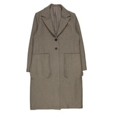 Studio Nicholson Brown 3D Pockets Long Coat