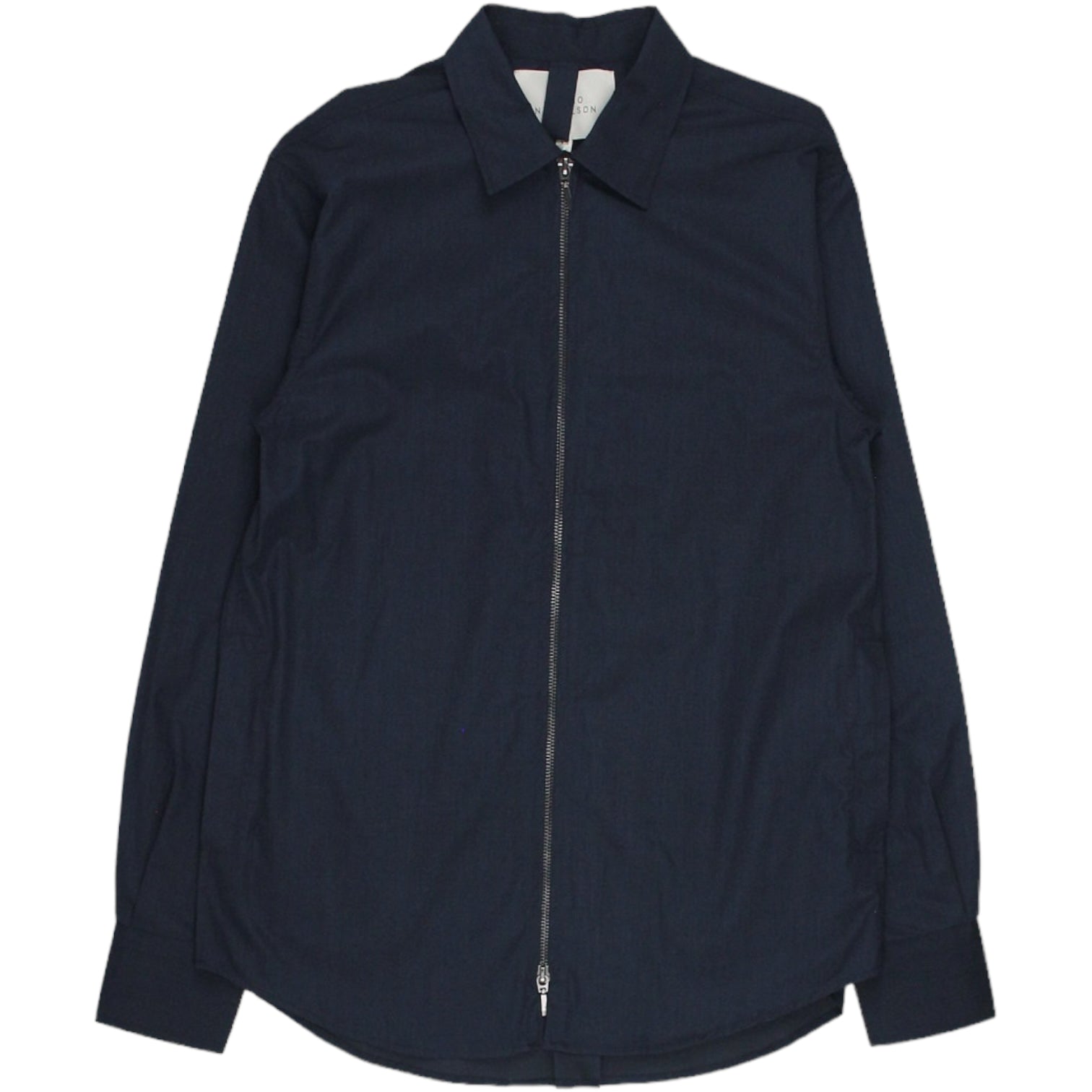 Studio Nicholson Navy Sporty Overshirt | Shop from Crisis Online