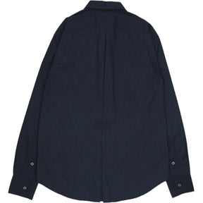 Studio Nicholson Navy Sporty Zip Through Overshirt