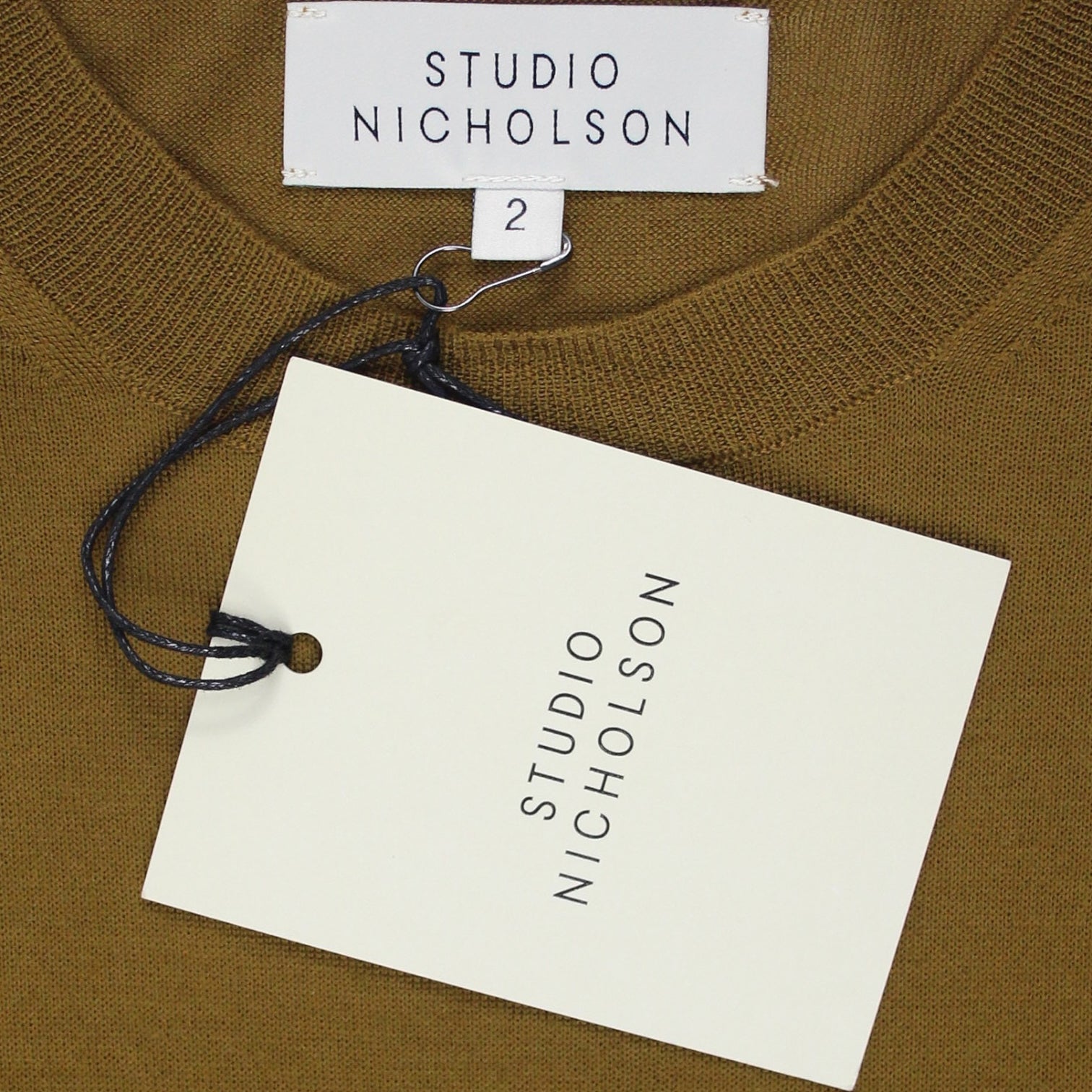 Studio Nicholson Brown Cashmere Jumper