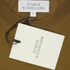 Studio Nicholson Brown Cashmere Jumper