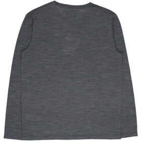 Studio Nicholson Grey Classic Long Sleeve Tee
