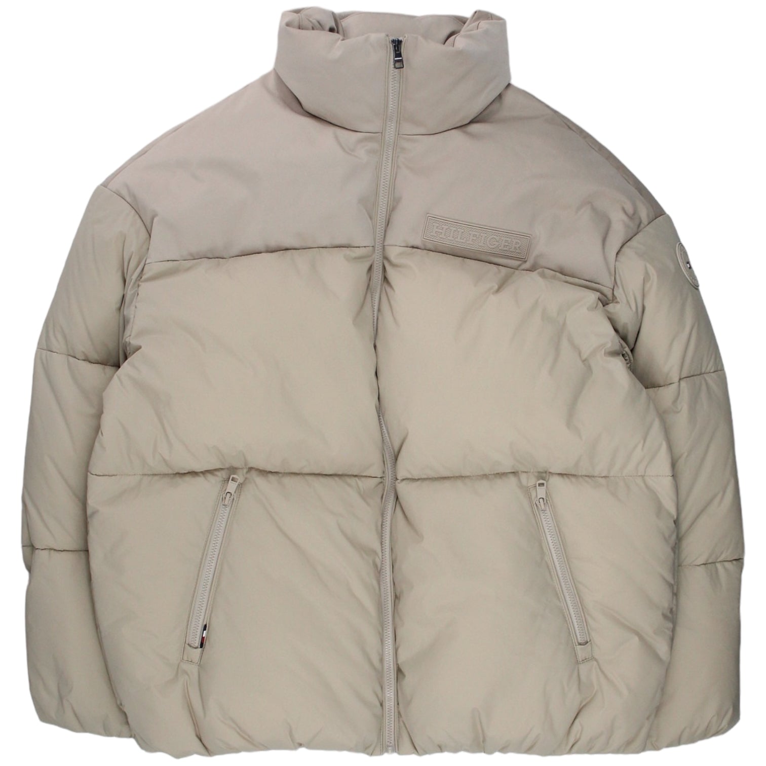 Tommy Hilfiger Beige NY Puffer Jacket | Shop from Crisis Online