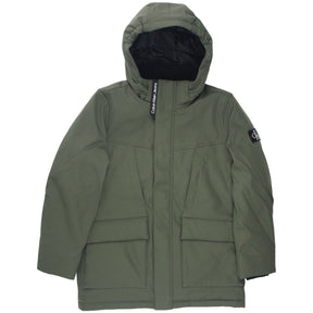 Calvin Klein Jeans Green Technical Parka Jacket