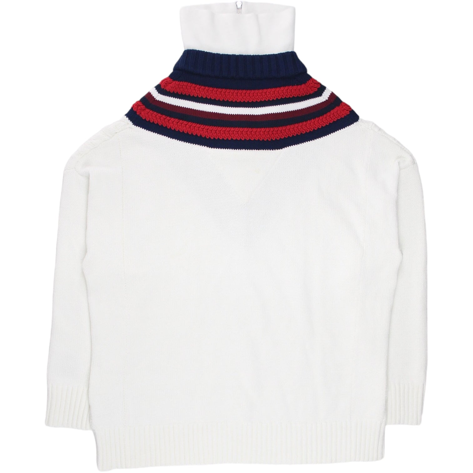 Tommy Hilfiger Ecru Cable Cricket Sweater