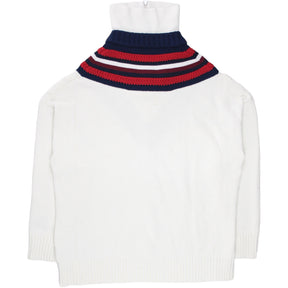 Tommy Hilfiger Ecru Cable Cricket Sweater