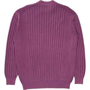 Calvin Klein Jeans Purple Rib Stripe Sweater