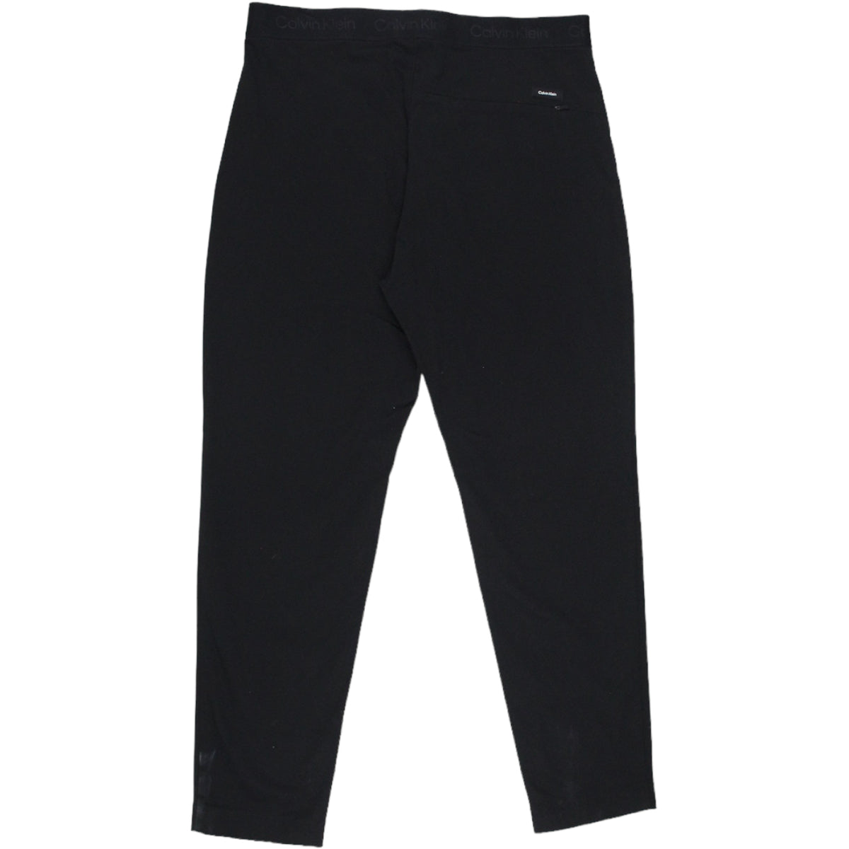 Calvin Klein Black Modern Twill Tapered Trousers