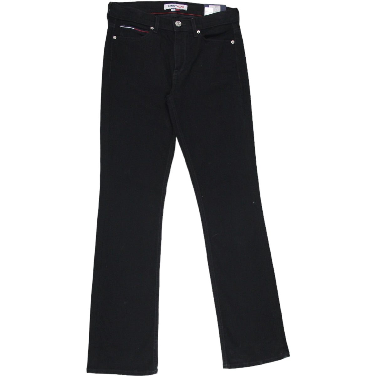 Tommy Jeans Black Maddie Mid Rise Bootcut Jeans