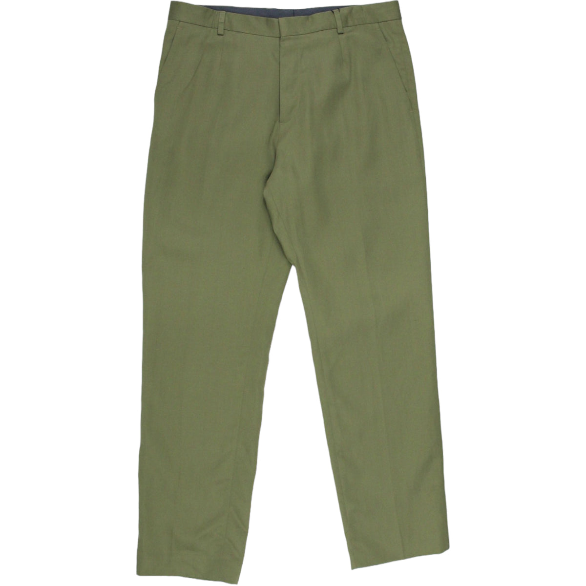 Calvin Klein Green Tencel Linen Pants