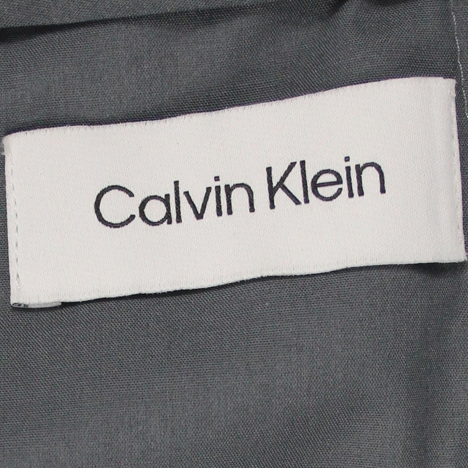 Calvin Klein Green Tencel Linen Pants