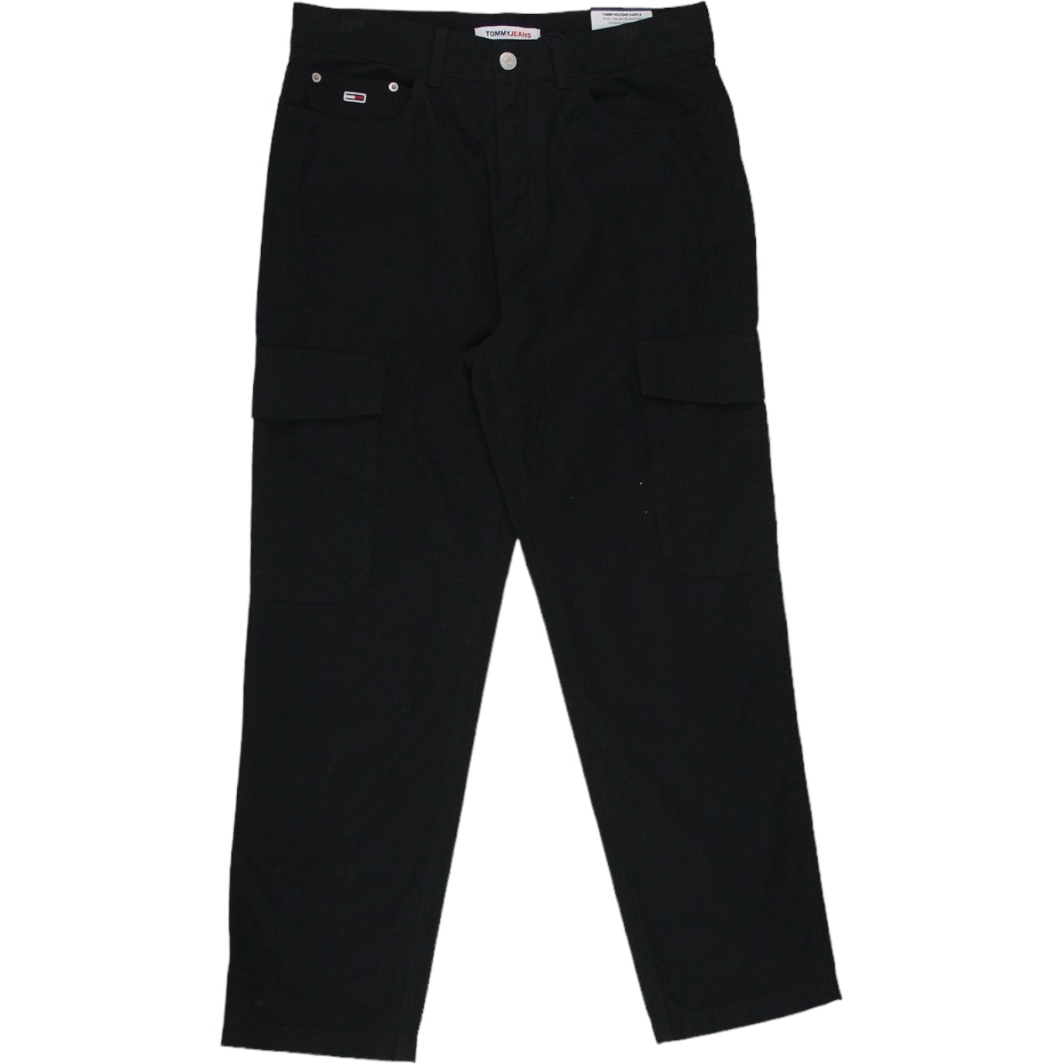 Tommy Hilfiger Black Skater Cargo Canvas Pants