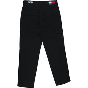 Tommy Hilfiger Black Skater Cargo Canvas Pants