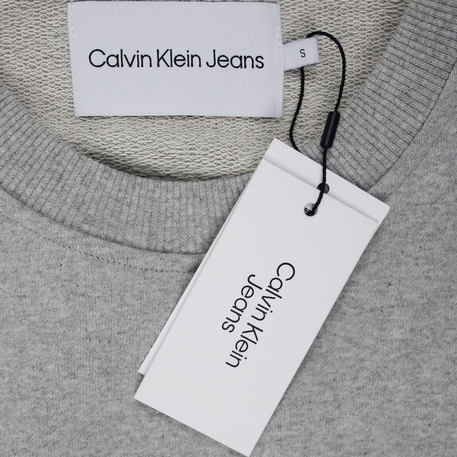 Calvin Klein Jeans Grey Oversized Sweat Shirt