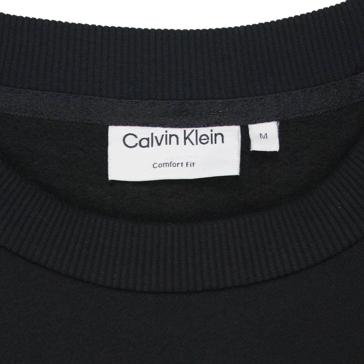 Calvin Klein Black Comfort Fit Sweat Shirt