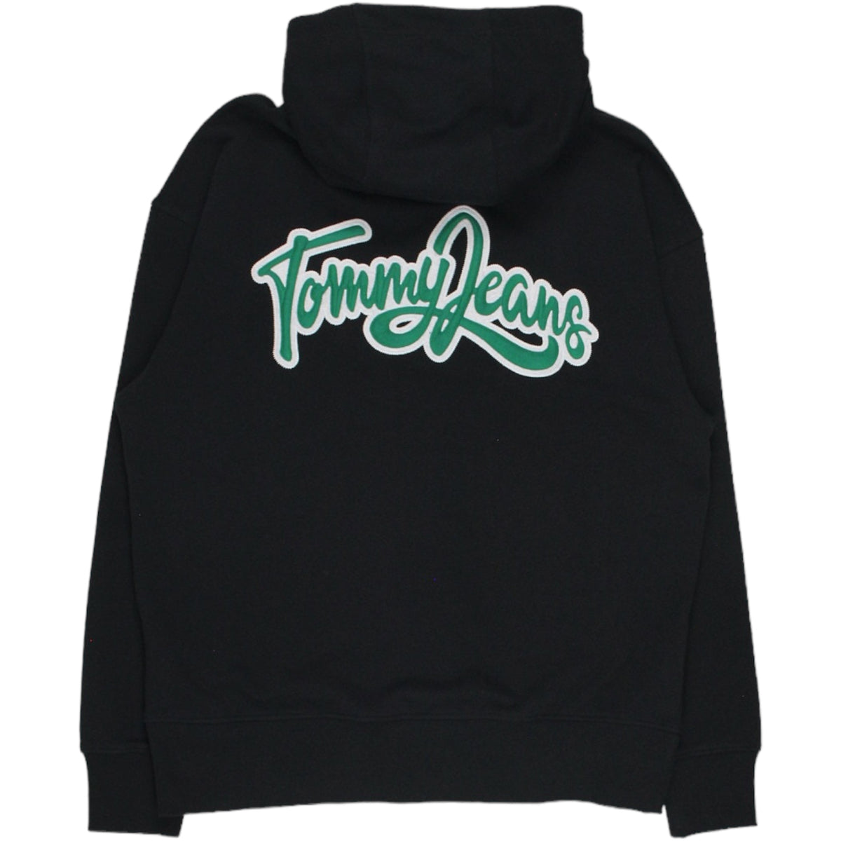 Tommy Jeans Black College Pop Text Hoody