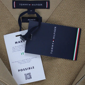 Tommy Hilfiger Caramel 1/2 Zip Sweatshirt